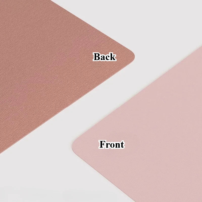 PU Leather Desk Mat