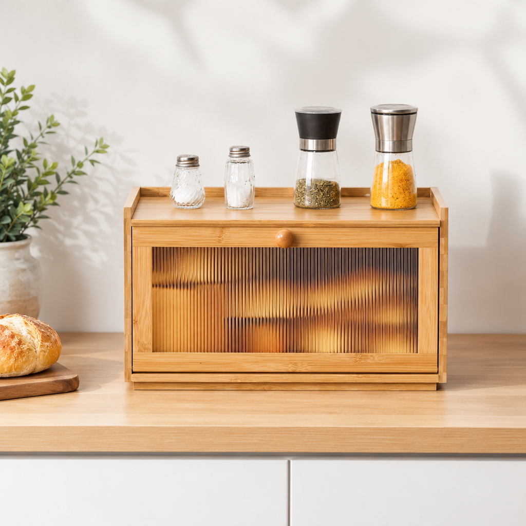 Bread Box For Kitchen Counter