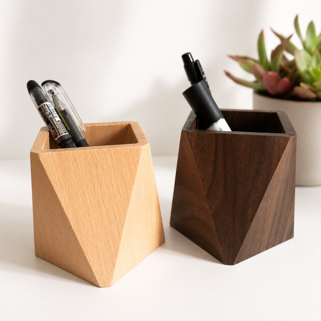 Modern Geometric Pencil Holder