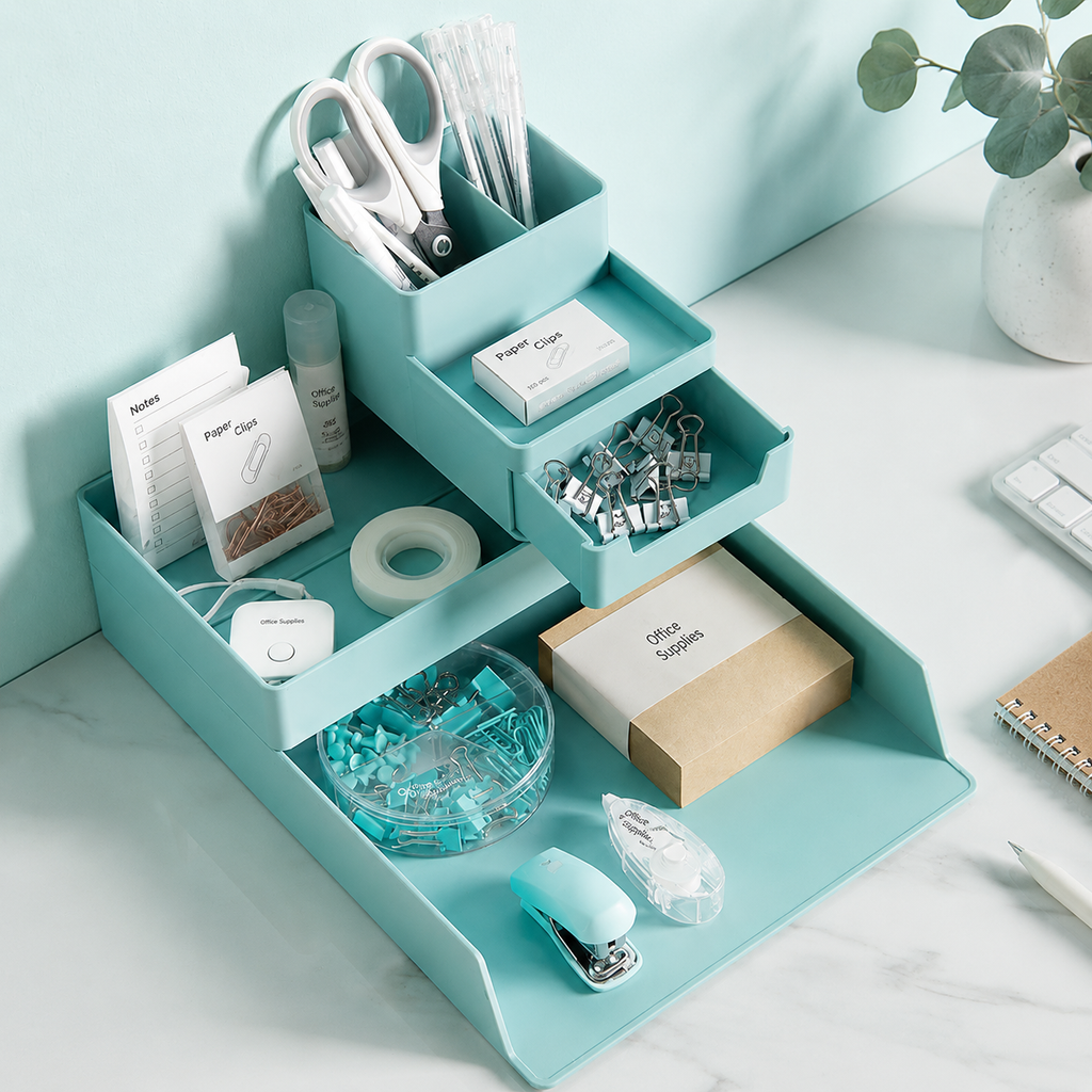 5-Tier Desk File Organizer Tray
