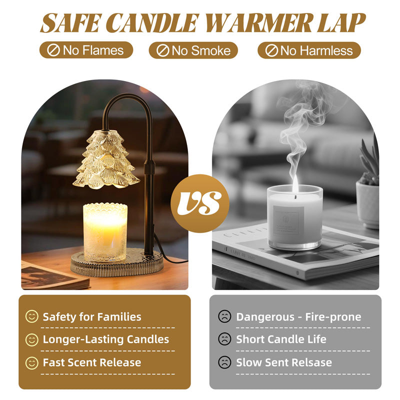 Smart Nest Candle Warmer Lamp | Cozy Lighting & Fragrance