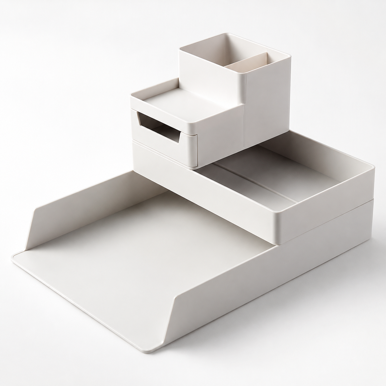 5-Tier Desk File Organizer Tray