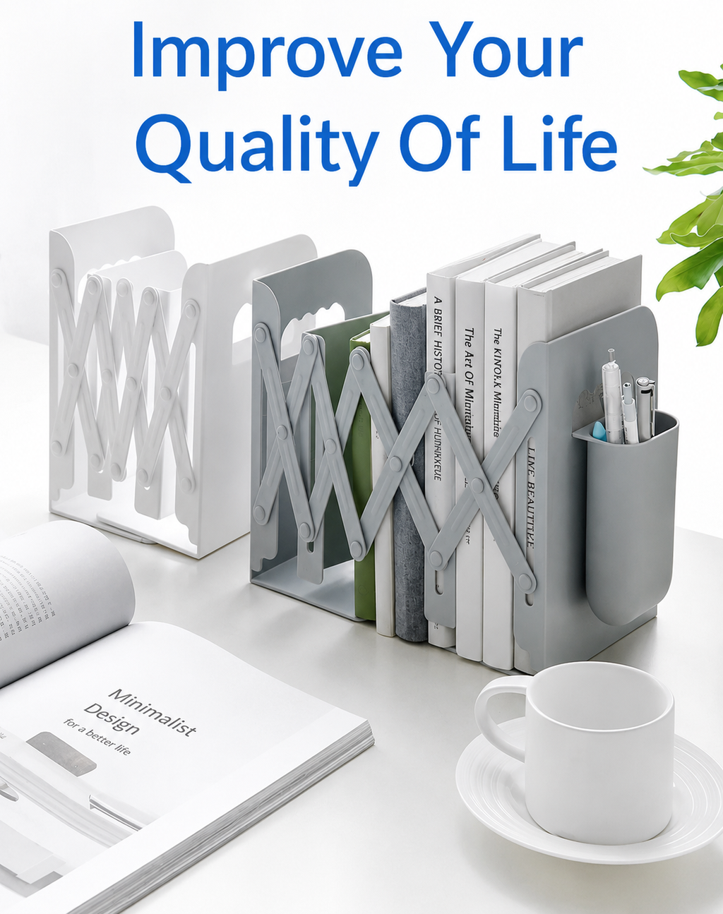 Expandable Bookends