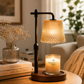 Luxury Candle Warmer Lamp with Timer & Dimmer – Elegant Home Fragrance Lamp