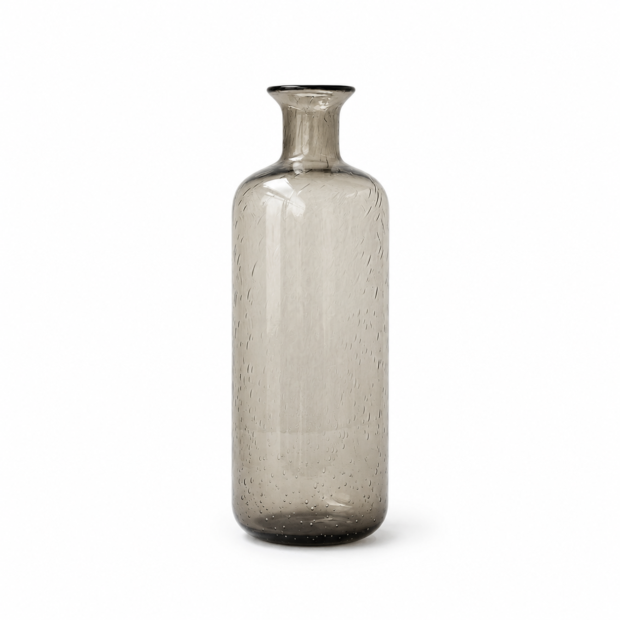 Vintage Bubble Glass Vase | Elegant Modern Home Décor Accent
