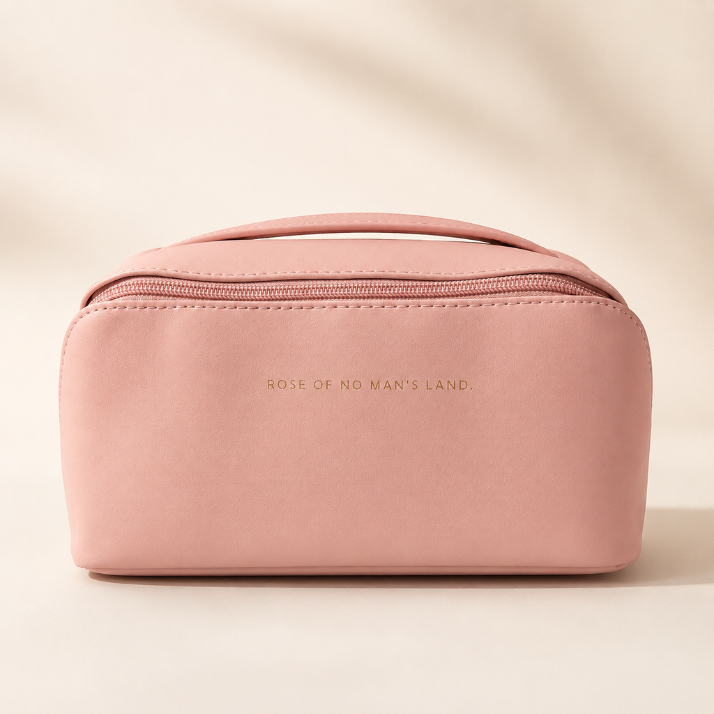 Large Capacity Travel Makeup Bag | Waterproof Cosmetic Organizer for Women