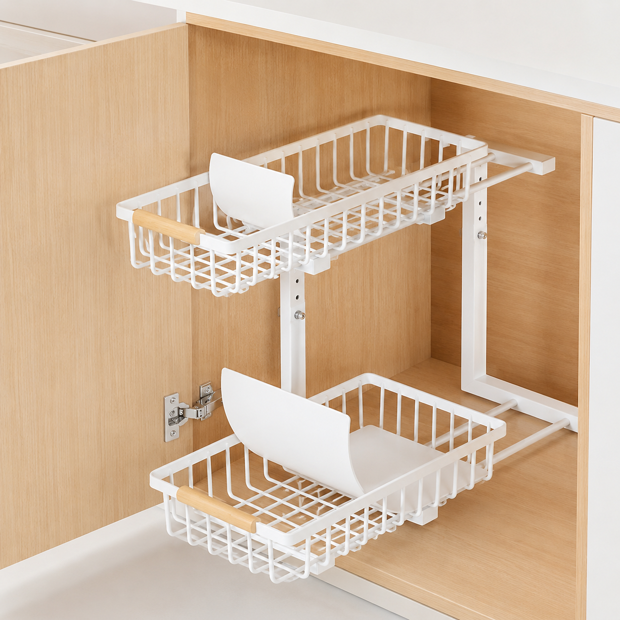 Two-Tier Under Sink Storage Rack